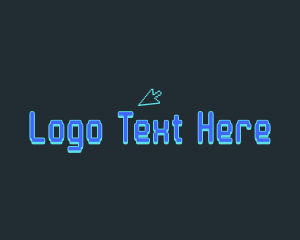 High Tech - Cyber Computer Cursor logo design