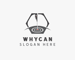 Metalwork - Hexagon Laser Cutting Technician logo design