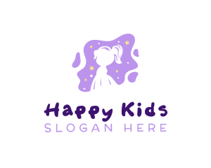 Star Kid Nursery logo design