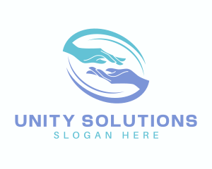 United - Hand Charity Foundation logo design