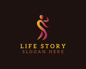 Human Life Coach logo design