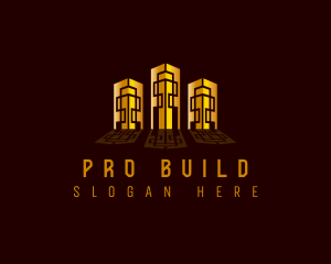 Building Architecture Construction logo design