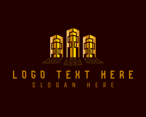 Construction - Building Architecture Construction logo design