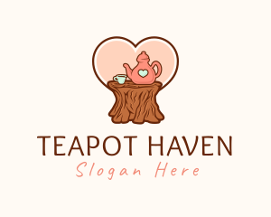 Outdoor Tea Cafe logo design