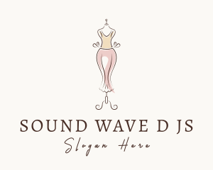 Fashion Mannequin Dress Logo