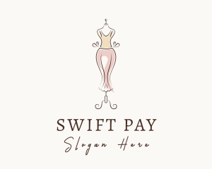 Fashion Mannequin Dress Logo