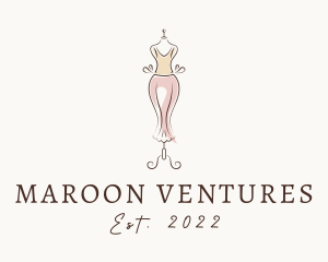 Fashion Mannequin Dress logo design