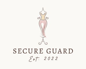 Needlecraft - Fashion Mannequin Dress logo design