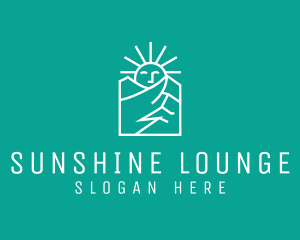 Sunshine Mountain Nature logo design