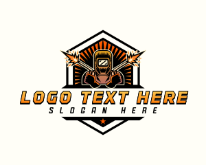 Iron Helmet Welder logo design