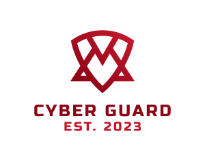 Malware - Abstract Shield Triangle logo design