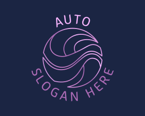 Agency - Modern Startup Wave logo design