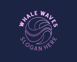 Modern Startup Wave logo design