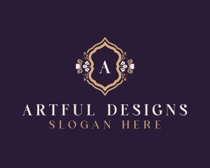 Premium Floral Boutique logo design