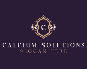 Premium Floral Boutique logo design