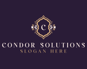 Premium Floral Boutique logo design