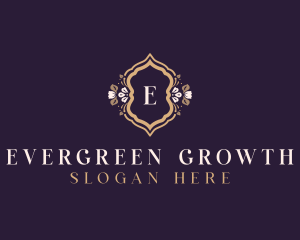 Premium Floral Boutique logo design