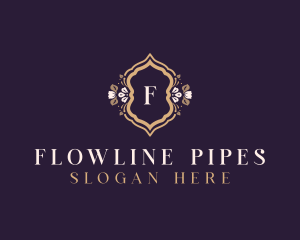 Premium Floral Boutique logo design