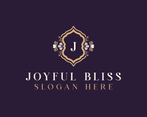 Premium Floral Boutique logo design