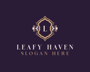 Premium Floral Boutique logo design