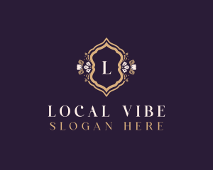 Premium Floral Boutique logo design