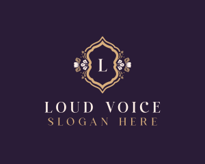 Premium Floral Boutique logo design