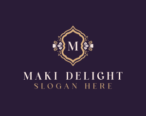 Premium Floral Boutique logo design