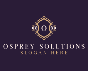 Premium Floral Boutique logo design