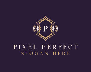 Premium Floral Boutique logo design