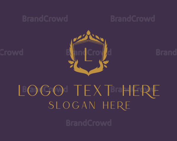 Elegant Wreath Stylist Logo