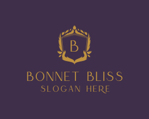 Elegant Wreath Stylist logo design