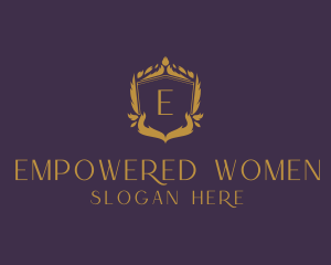 Elegant Wreath Stylist logo design