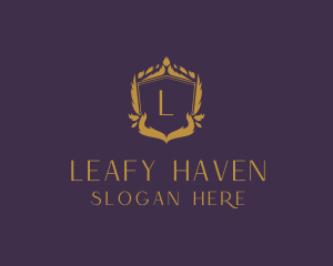 Elegant Wreath Stylist logo design