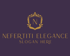 Elegant Wreath Stylist logo design