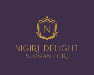 Elegant Wreath Stylist logo design