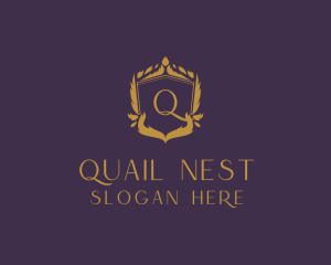 Elegant Wreath Stylist logo design