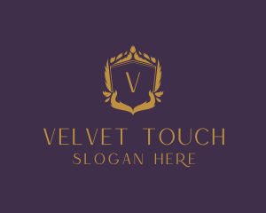 Elegant Wreath Stylist logo design