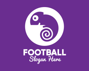 Spiral Tail Chameleon Logo