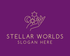 Planets - Fortune Teller Stars logo design