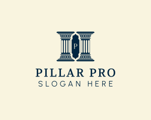 Column Pillar Architecture logo design