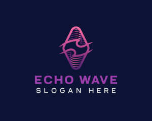 Wave Tech Developer logo design