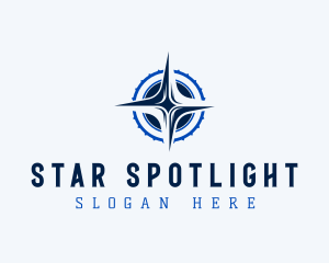 Star Compass Exploration logo design