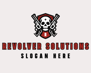 Gun Military Weapon logo design