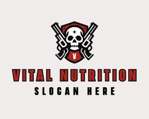 Gun Military Weapon logo design