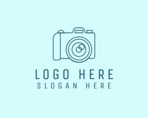 Black Camera - Camera Photography Gadget logo design