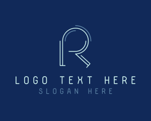 Letter R - Cyber Software Programmer logo design