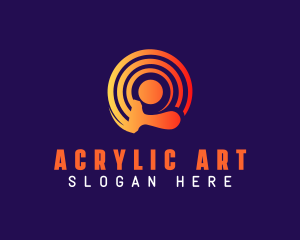 Acrylic - Handyman Paint Brush logo design