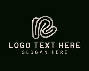 Company - Generic Tech Letter R logo design