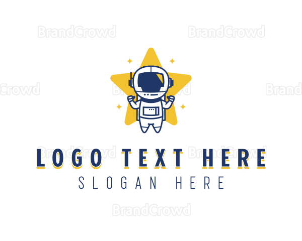 Star Astronaut Coach Logo