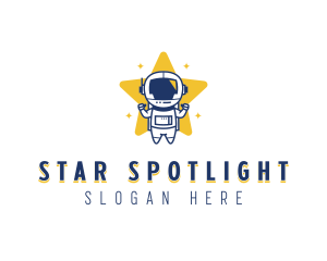 Star Astronaut Coach  logo design